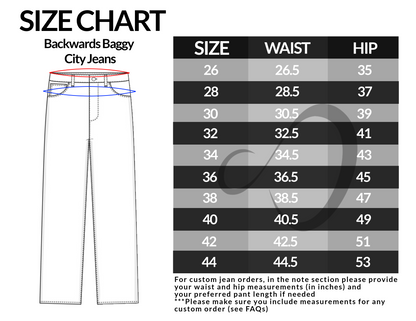 Backwards Baggy City Jeans