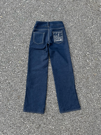 Low Rise City Jeans